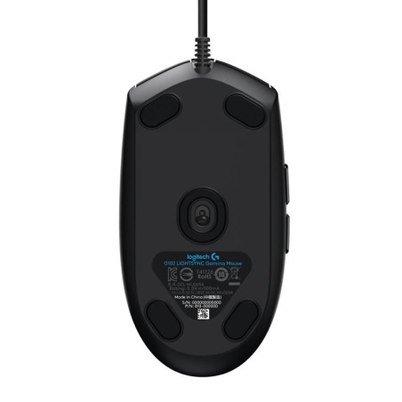 Logitech G102 Gen2/Herná/Optická/8 000 DPI/Drôtová USB/Čierna