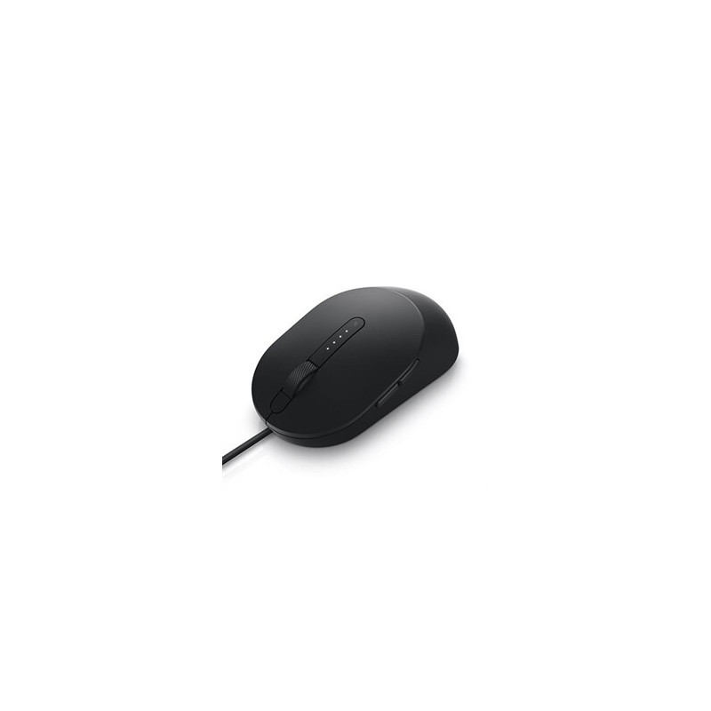 Dell MS3220/Kancelárska/Laserová/Pre pravákov/3 200 DPI/Drôtová USB/Čierna