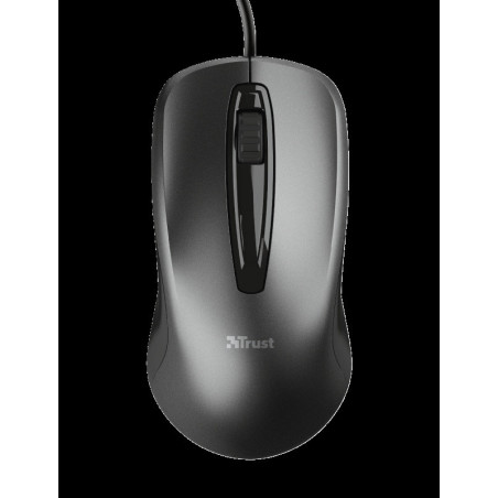 TRUST CARVE/Kancelárska/Optická/1 200 DPI/Drôtová USB/Čierna