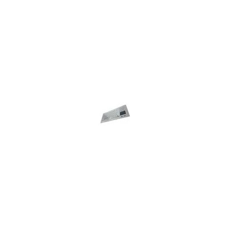 KB020 – Priemyselná nerezová klávesnica s touchpadom do panelu, CZ, USB, IP65