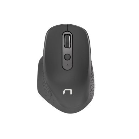 Natec optická myš FALCON/Kancelárska/Optická/Pre pravákov/3 200 DPI/Bezdrôtové Bluetooth/Čierna
