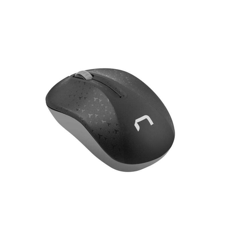 Natec optická myš TOUCAN/1600 DPI/Kancelárska/Optická/1 600 DPI/Bezdrôtová USB/Čierna