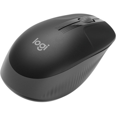 Logitech M190/Kancelárska/Optická/1 000 DPI/Bezdrôtová USB/Čierna