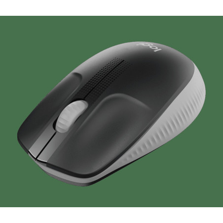 Logitech M190/Kancelárska/Optická/1 000 DPI/Bezdrôtová USB/Šedá