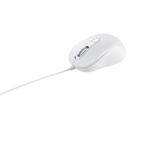ASUS MU101C/Kancelárska/Optická/3 200 DPI/Drôtová USB/Biela