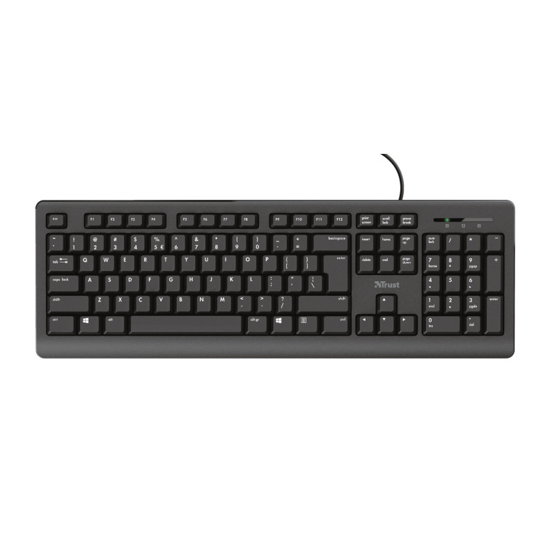 TRUST PRIMO/Drôtová USB/ CZ- SK layout/Čierna