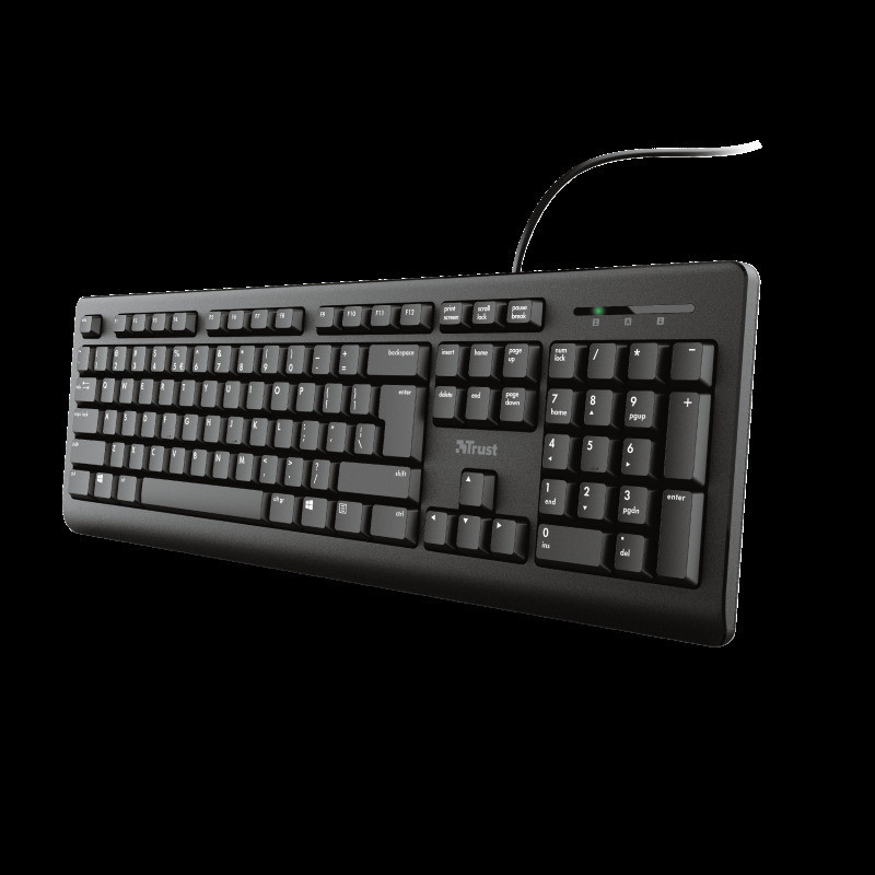 TRUST PRIMO/Drôtová USB/ CZ- SK layout/Čierna
