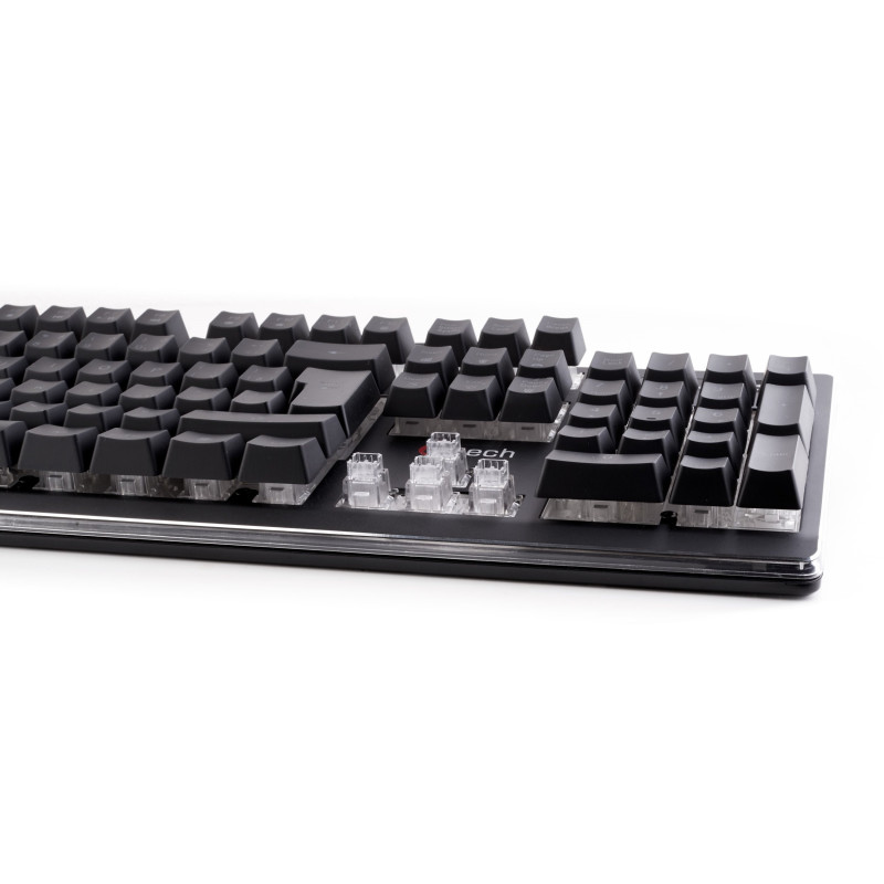 C-TECH Iris/Drôtová USB/ CZ- SK layout/Čierna