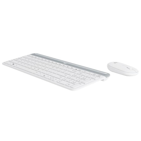 set Logitech slim Wireless MK470 - white, US