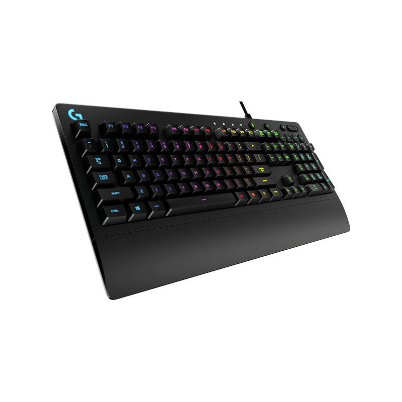 Logitech G213/Drôtová USB/US layout/Čierna