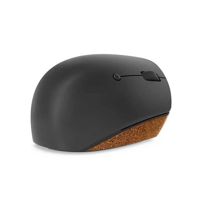 Lenovo Go/Ergonomická/Optická/Pre pravákov/2 400 DPI/Bezdrôtová USB/Sivá
