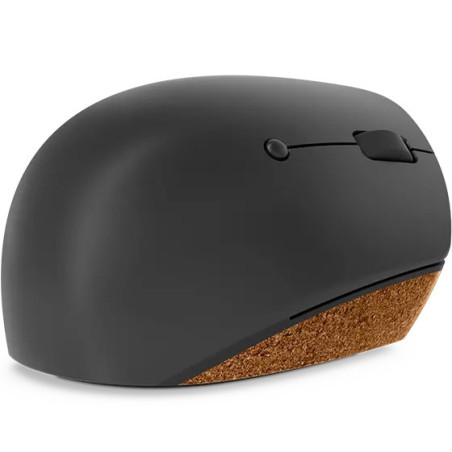 Lenovo Go/Ergonomická/Optická/Pre pravákov/2 400 DPI/Bezdrôtová USB/Sivá