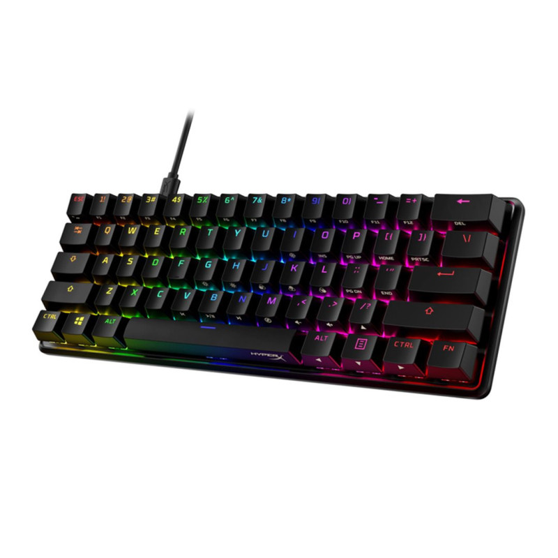HP HyperX Alloy Origins 60 HX/Drátová USB/US layout/Čierna