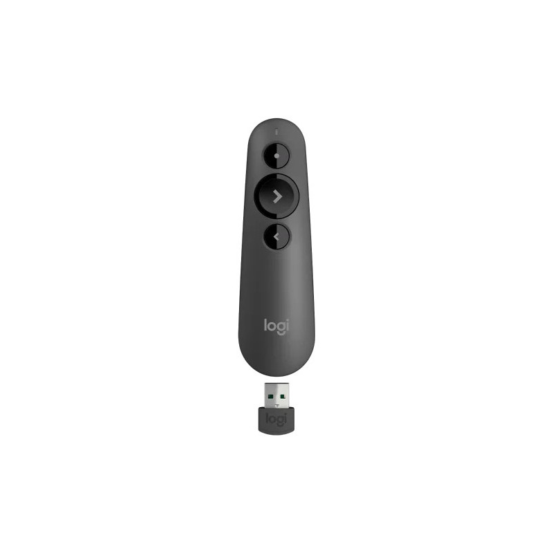 PROMO Logi Wireless Presenter R500, USB GRAPHITE