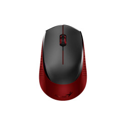 Genius NX-8000S/Kancelárska/Optická/1 200 DPI/Bezdrôtová USB/Čierna-červená