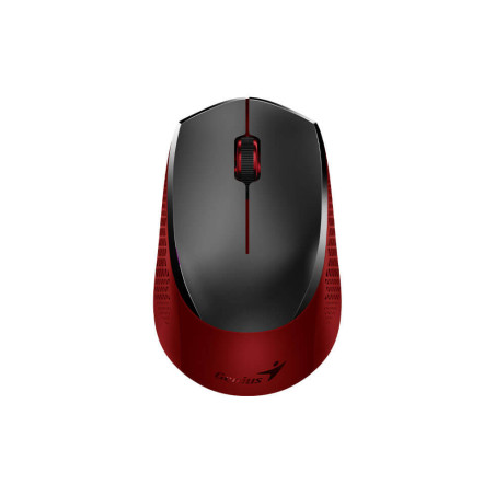 Genius NX-8000S/Kancelárska/Optická/1 200 DPI/Bezdrôtová USB/Čierna-červená