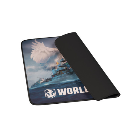 Herná podložka pod myš Genesis CARBON 500 WORLD of WARSHIPS, M 30x25cm