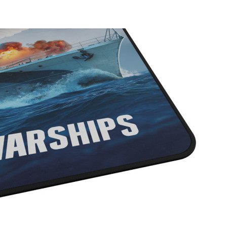 Herná podložka pod myš Genesis CARBON 500 WORLD of WARSHIPS, M 30x25cm