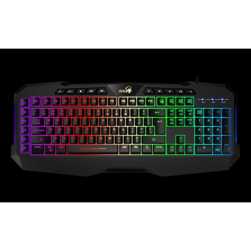Genius Scorpion K11 Pro/Drátová USB/ CZ- SK layout/Čierna