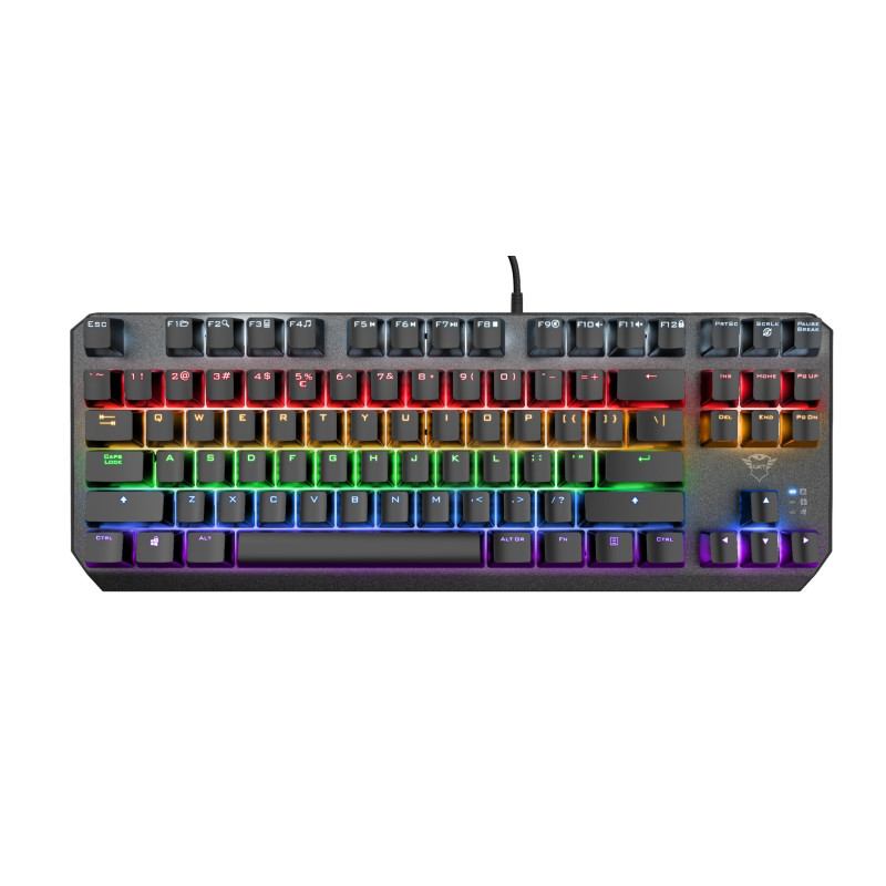 TRUST GXT834 CALLAZ/Drôtová USB/US layout/Čierna