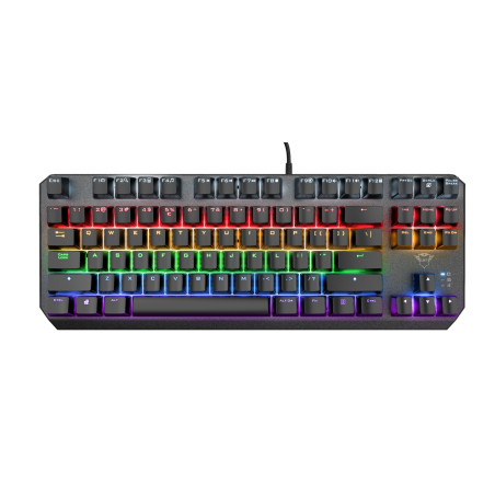 TRUST GXT834 CALLAZ/Drôtová USB/US layout/Čierna