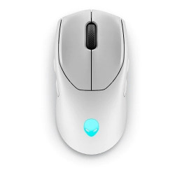Dell Alienware AW720M/Herná/Optická/26 000 DPI/Drôtová+bezdrôtová/Biela