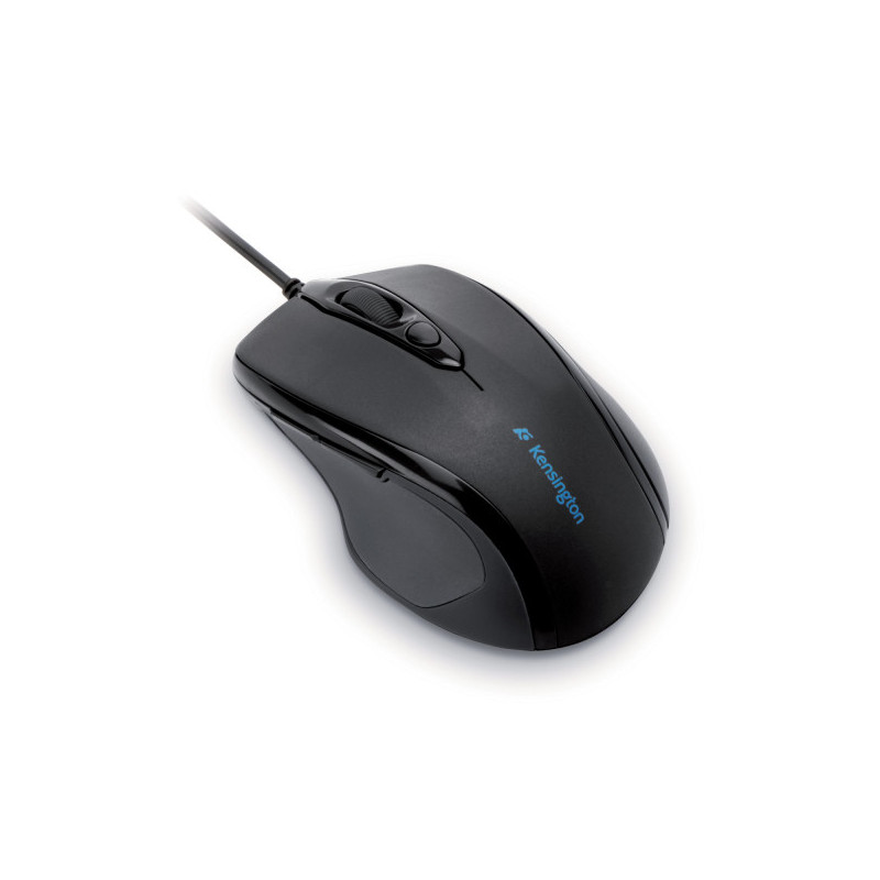 Kensington Pro Fit/Ergonomická/Optická/Pre pravákov/1 600 DPI/Drôtová USB/Čierna