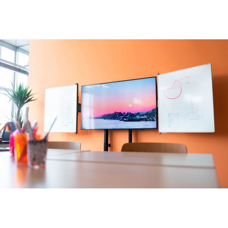 Vogel|s RISE WBS75 keramické tabule so závesmi pre 75" obrazovky na stojanoch RISE 200x/420x