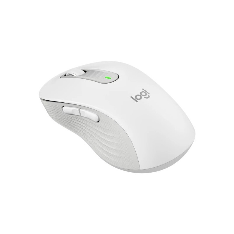 Logitech M650L/Kancelárska/Laserová/Bezdrôtová USB + Bluetooth/Biela