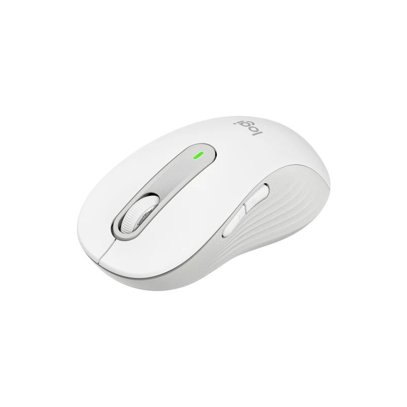 Logitech M650L/Kancelárska/Laserová/Bezdrôtová USB + Bluetooth/Biela