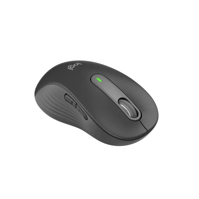 Logitech M650L/Kancelárska/Laserová/Pre ľavákov/Bezdrôtová USB + Bluetooth/Šedá