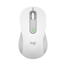 Logitech M650L/Kancelárska/Laserová/Pre ľavákov/Bezdrôtová USB + Bluetooth/Biela