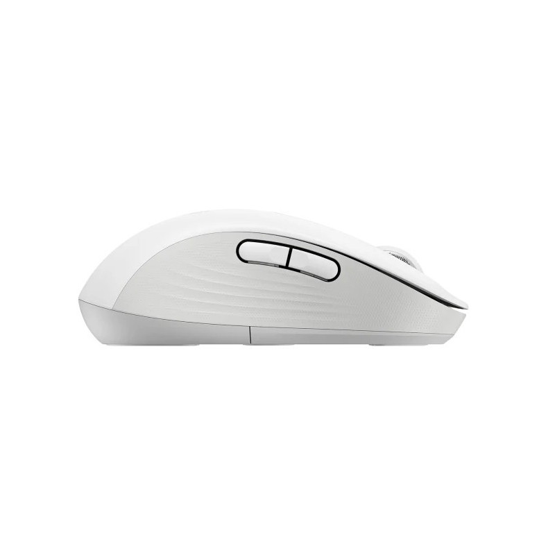 Logitech M650L/Kancelárska/Laserová/Pre ľavákov/Bezdrôtová USB + Bluetooth/Biela