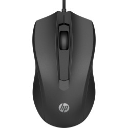HP 100/Kancelárska/Optická/1 600 DPI/Drôtová USB/Čierna