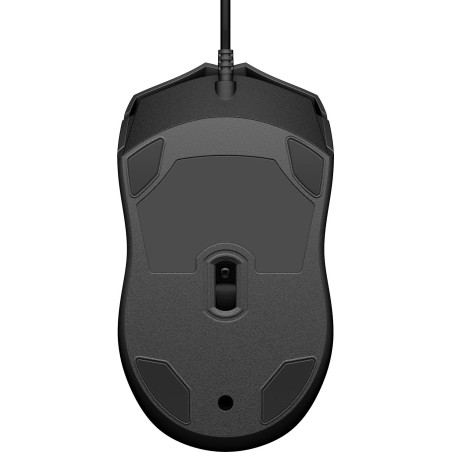 HP 100/Kancelárska/Optická/1 600 DPI/Drôtová USB/Čierna