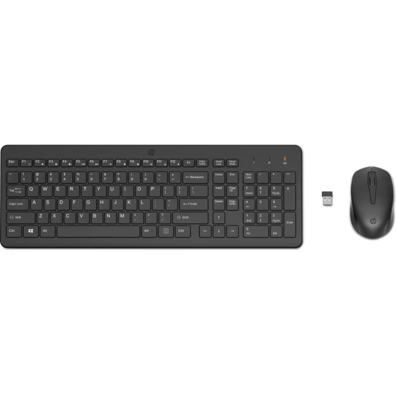 HP 330 klávesnica a myš/bezdrôtová/black US