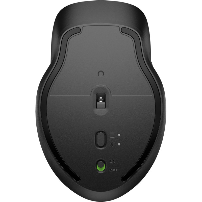 HP 430/Kancelárska/Optická/Pre pravákov/4 000 DPI/USB+BT/Čierna