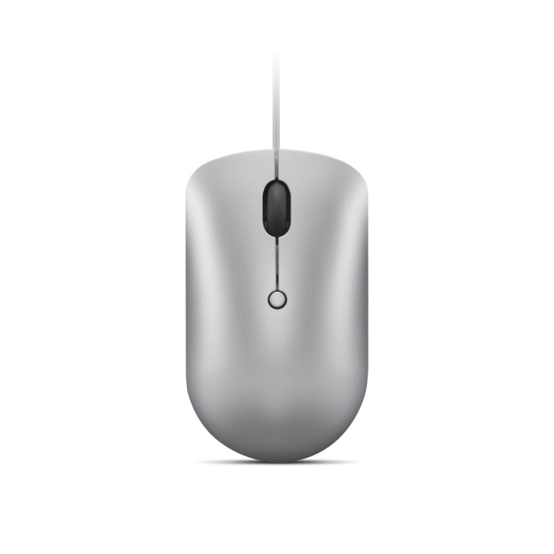 Lenovo 540/Cestová/Optická/2 400 DPI/Drôtová USB-C/Sivá