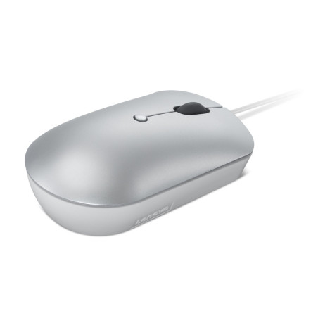 Lenovo 540/Cestová/Optická/2 400 DPI/Drôtová USB-C/Sivá