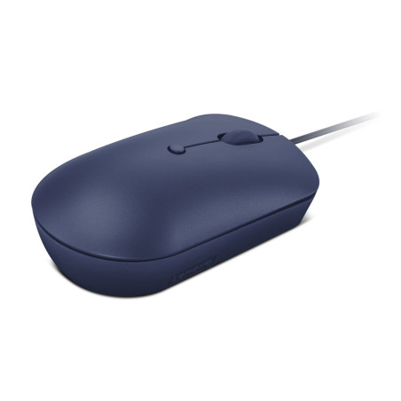 Lenovo 540/Cestová/Optická/2 400 DPI/Drôtová USB-C/Modrá