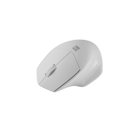 Natec optická myš SISKIN 2/Kancelárska/Optická/Pre pravákov/1 600 DPI/USB+BT/Biela