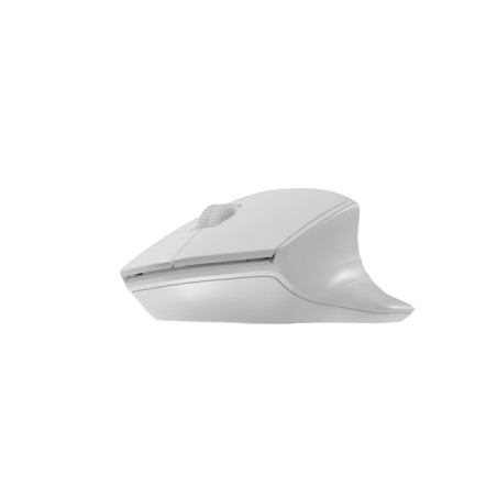 Natec optická myš SISKIN 2/Kancelárska/Optická/Pre pravákov/1 600 DPI/USB+BT/Biela