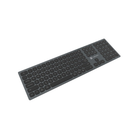 Natec klávesnica DOLPHIN/Bezdrôtová Bluetooth/ CZ- SK layout/Šedá
