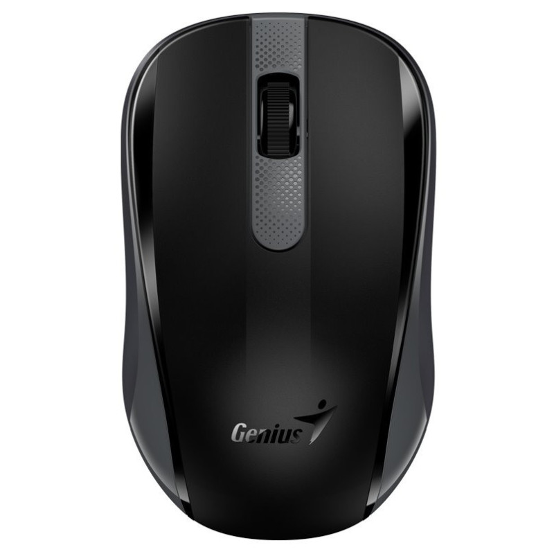 Genius NX-8008s/Kancelárska/Optická/1 200 DPI/Bezdrôtová USB/Čierna-šedá