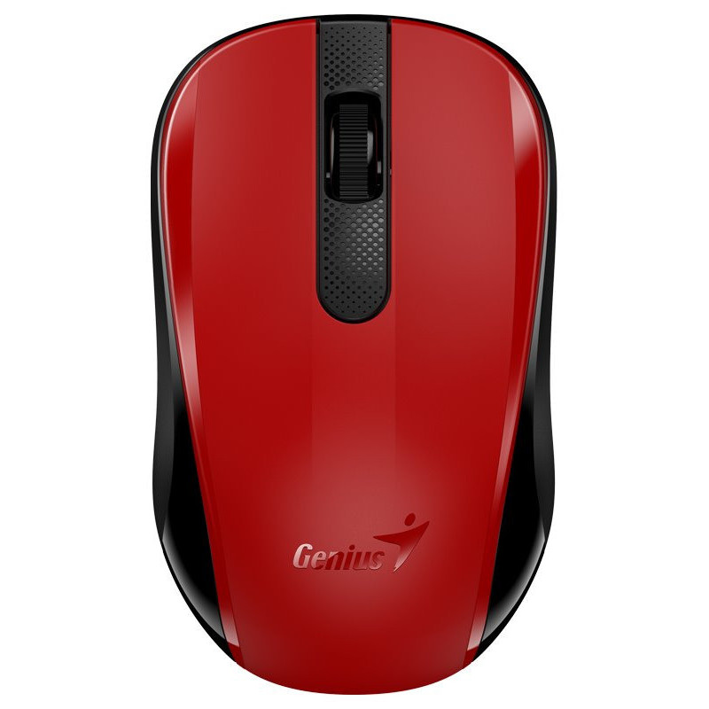 Genius NX-8008s/Kancelárska/Optická/1 200 DPI/Bezdrôtová USB/Červená