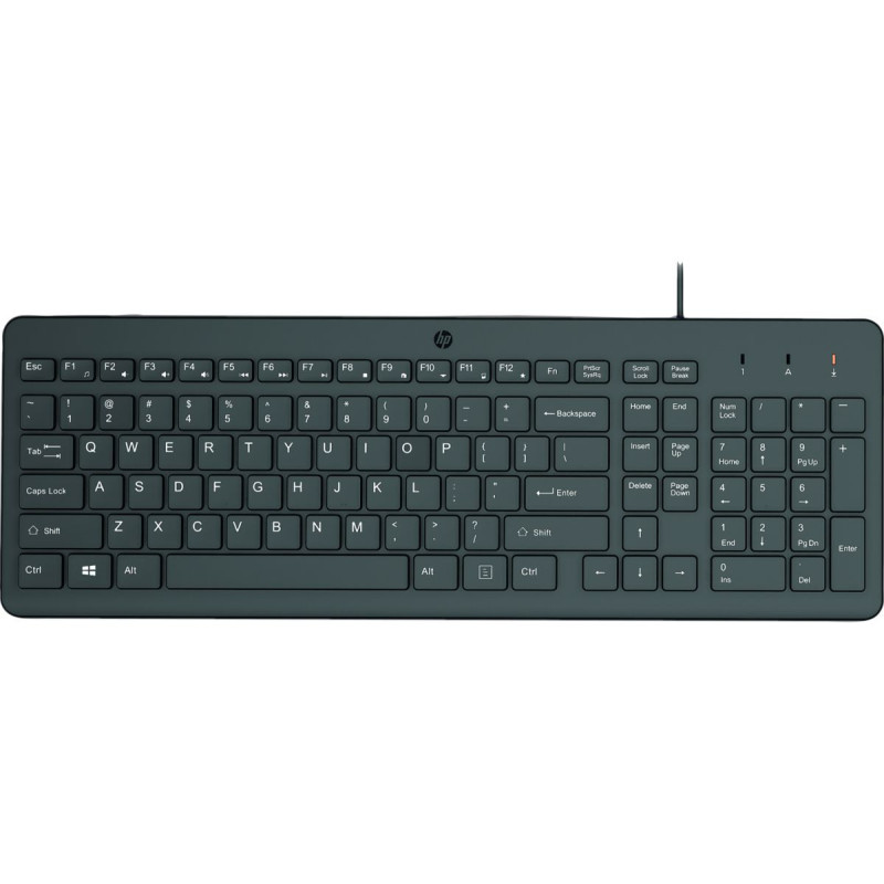 HP 150/Drátová USB/ CZ- SK layout/Čierna