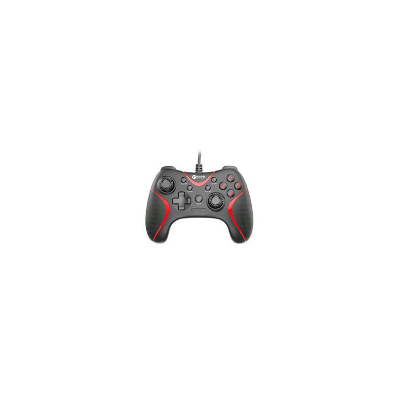 Gamepad C-TECH Theon pre PC/PS3, 2 programovateľné makro tlačidlá, 2x analóg, X-input, vibračné, 1,8