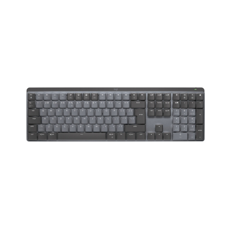 Logitech MX Mechanical/Bezdrôtová Bluetooth/US layout/Čierna