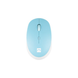 Natec optická myš HARRIER 2/1600 DPI/Kancelárska/Optická/1 600 DPI/Bezdrôtová Bluetooth/Svetlo modrá