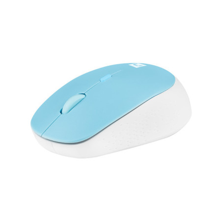 Natec optická myš HARRIER 2/1600 DPI/Kancelárska/Optická/1 600 DPI/Bezdrôtová Bluetooth/Svetlo modrá